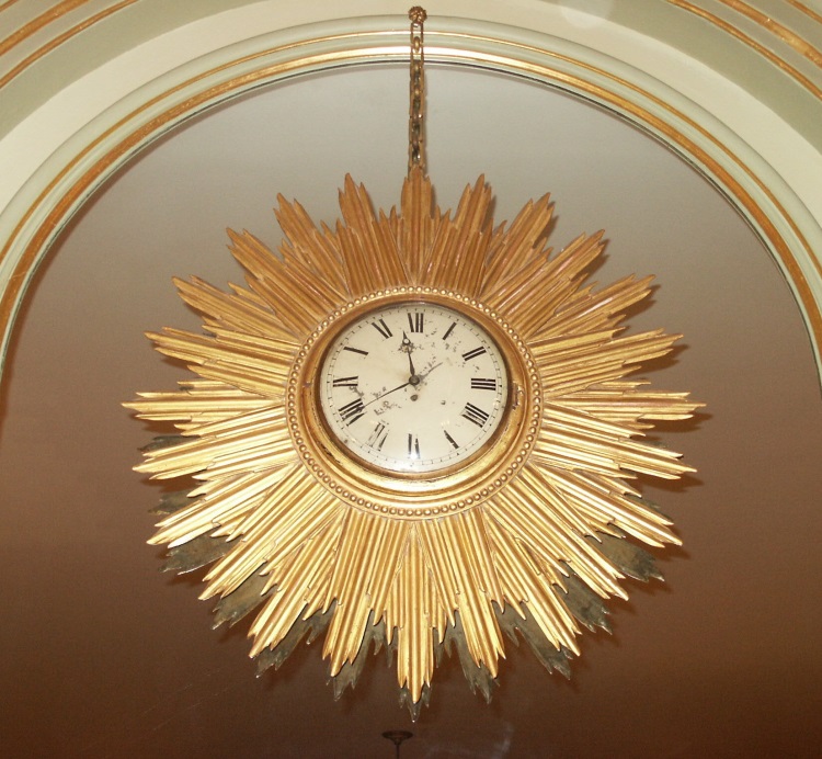 Sunburst Wall Clock