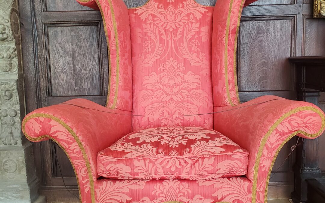 Wingchairs in the William and Mary style