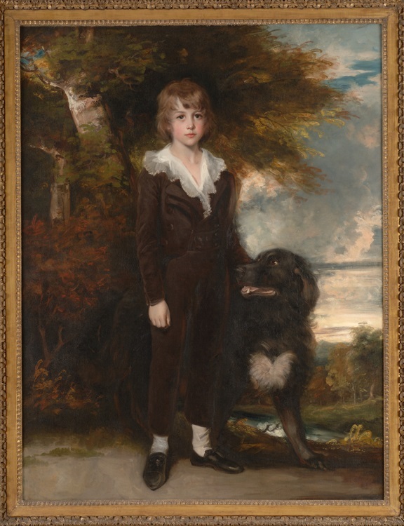 Portrait of Charles Oldfield Bowles by Hoppner