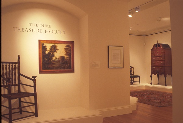 "The Duke; Treasure Houses" display