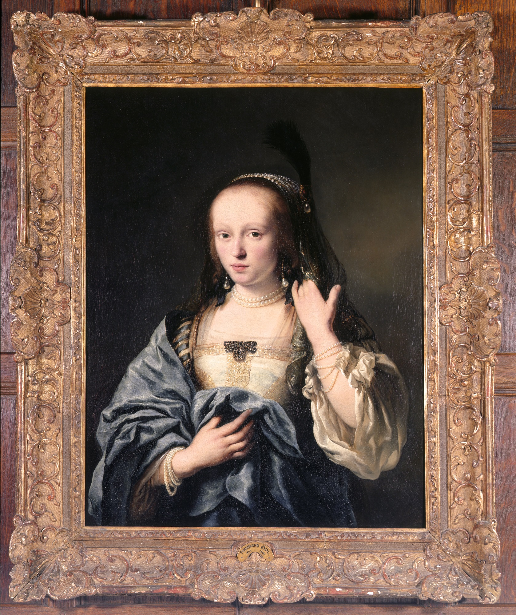 Portrait of a Young Woman by Bol